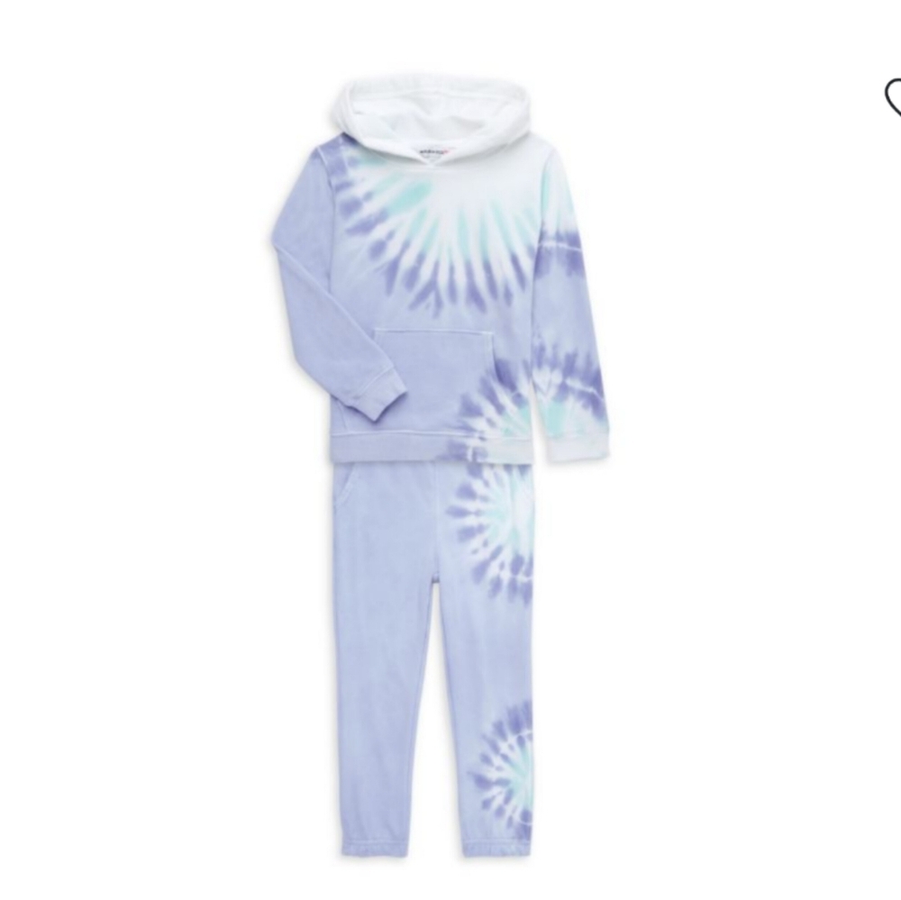 Wildfox Kids Little Girl's & Girl's 2-Piece Tie-Dye Hoodie & Jogger Set Size 7/8